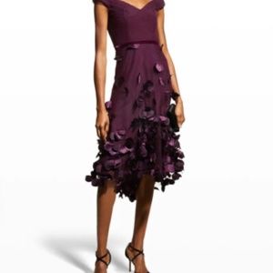 Marchesa Notte tulle cocktail dress  Size 10
